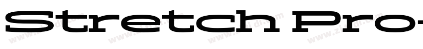 Stretch Pro字体转换